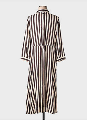 Rochie lungă mâneci lungi mâneci lungi maro STREET ONE femeie