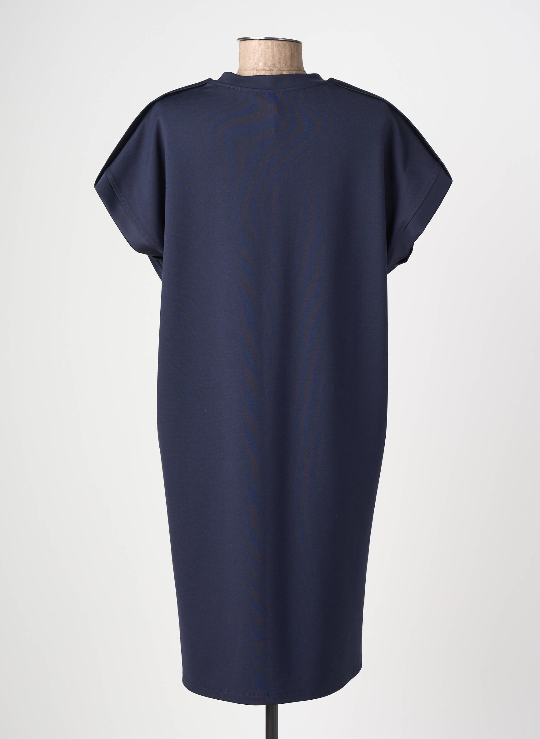 Rochie scurtă mâneci scurte mâneci scurte albastru IMPERIAL femeie