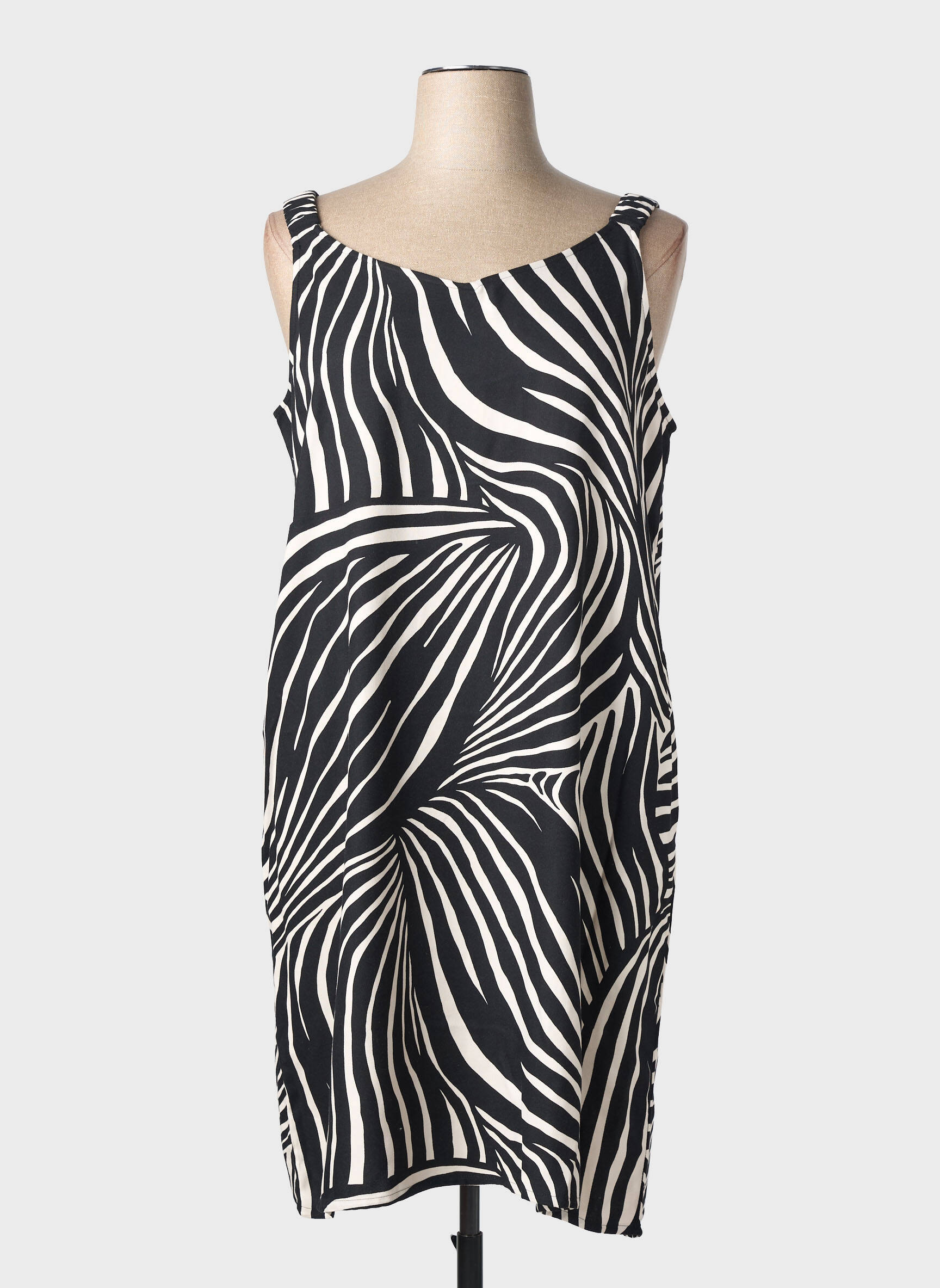 Rochie midi croială fluidă bretele subțiri negru STREET ONE femeie