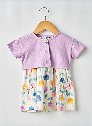 Set rochie tip de jachetă violet MAYORAL fată