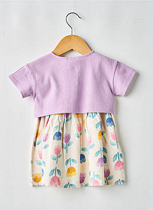 Set rochie tip de jachetă violet MAYORAL fată
