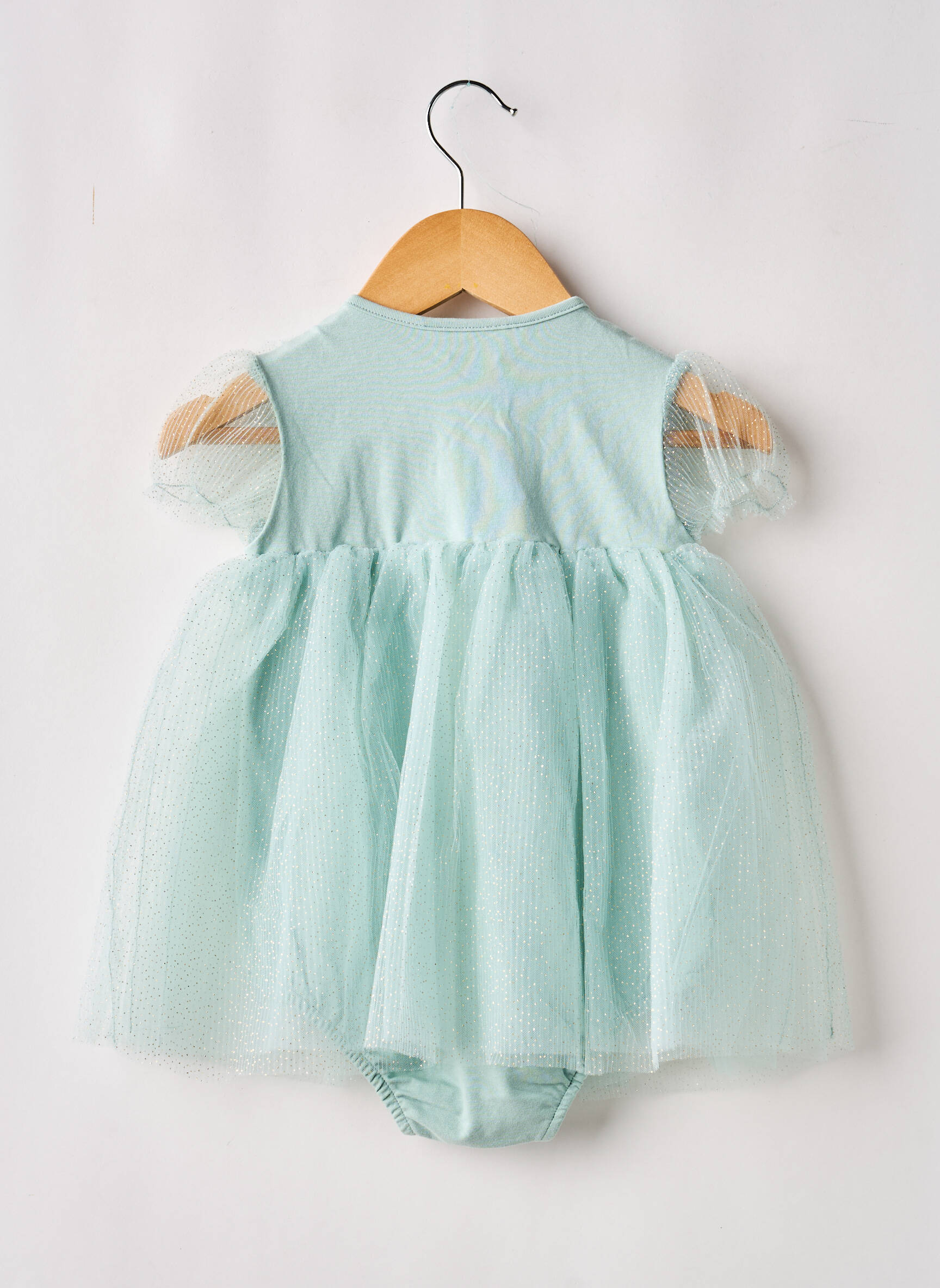Rochie midi fără mâneci fără mâneci verde MAYORAL fată