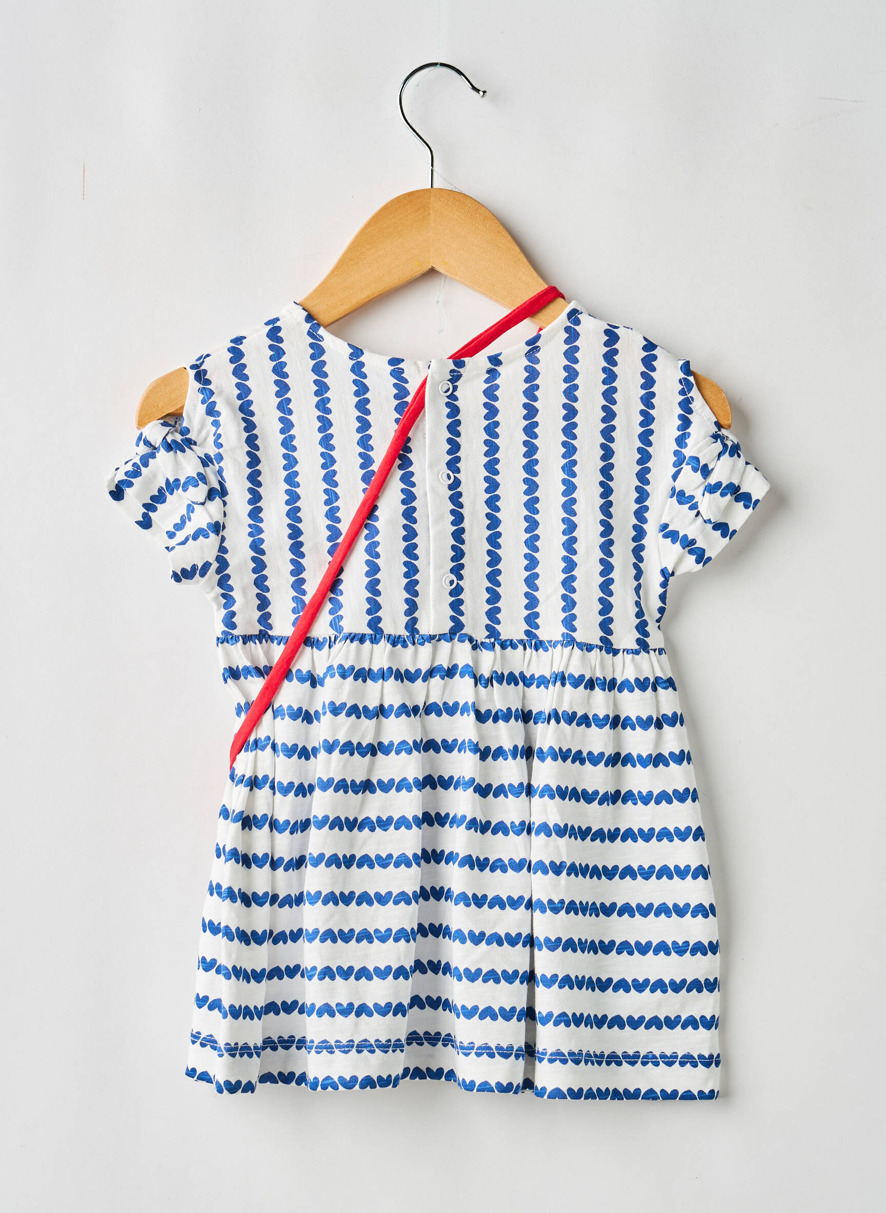 Rochie midi mâneci scurte mâneci scurte albastru MAYORAL fată