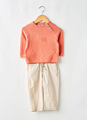 Set pantaloni buzunare portocalie MAYORAL băiat