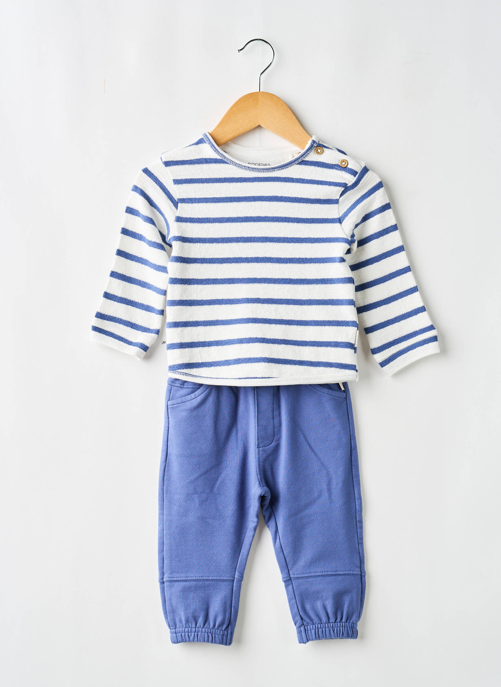 Set pantaloni talie elastică albastru NOPPIES băiat