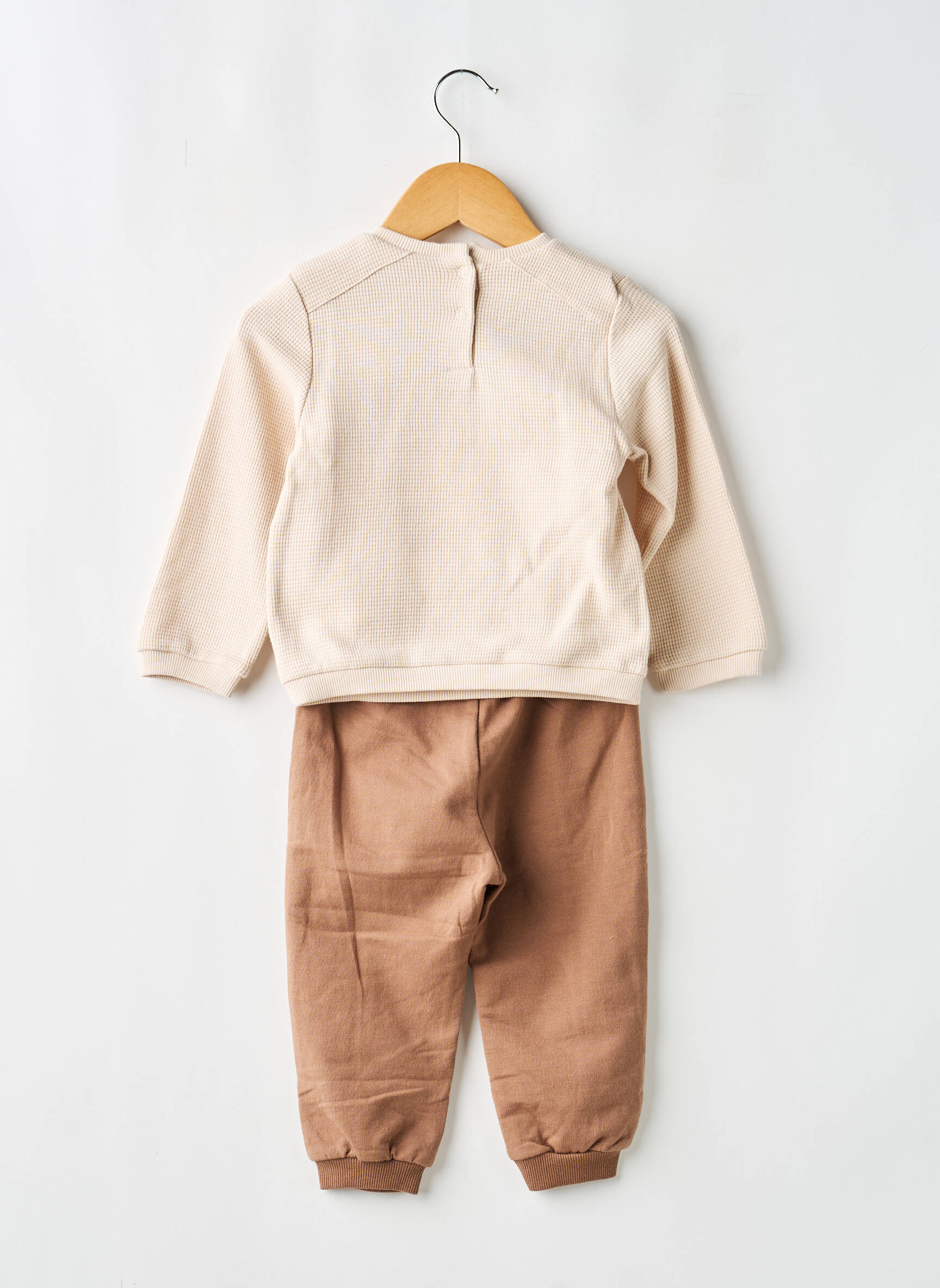 Set pantaloni talie elastică maro MAYORAL băiat