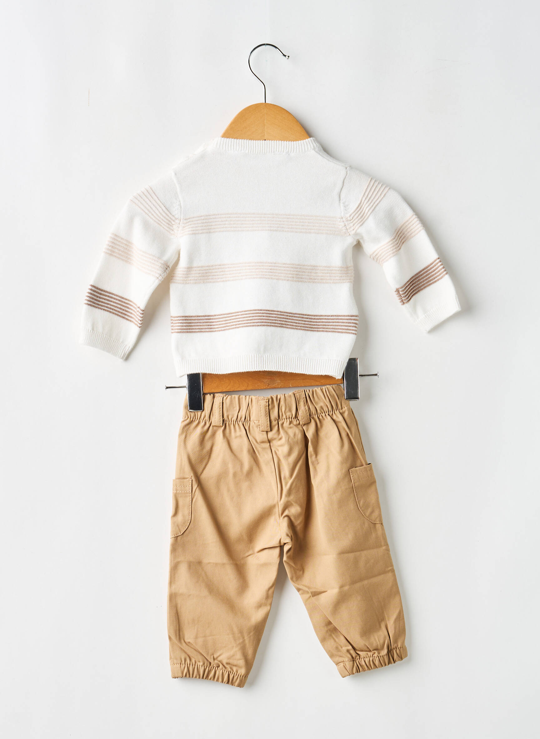 Set pantaloni talie elastică maro MAYORAL băiat
