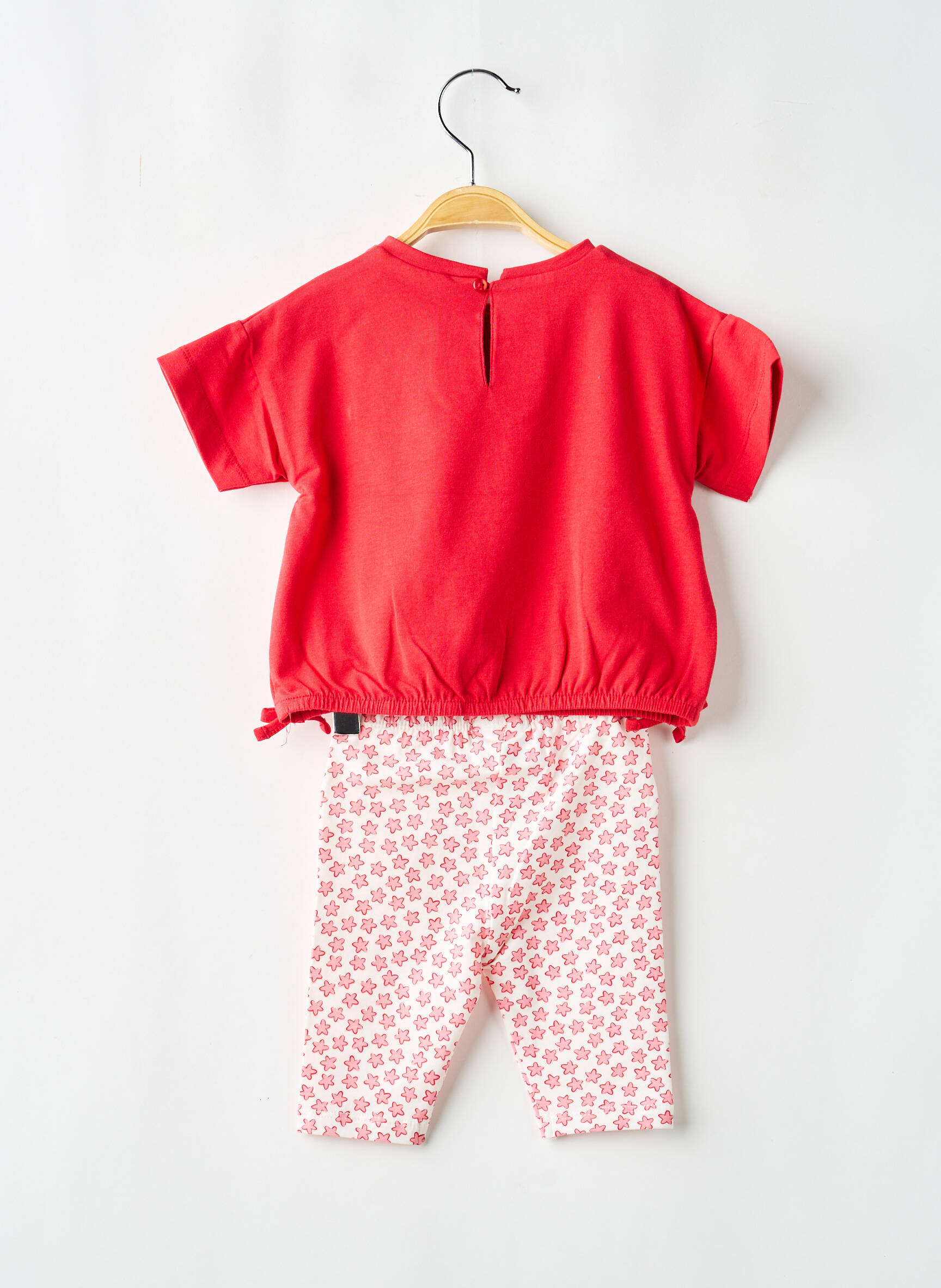 Set pantaloni tip de tricou roșu MAYORAL fată