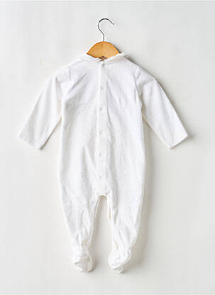 Pijama guler claudine alb MAYORAL fată