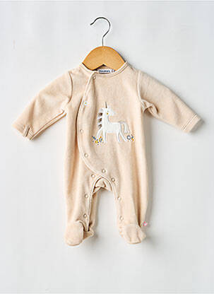 Pijama bej NOUKIE'S fată