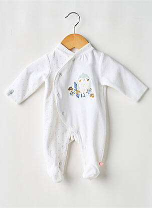 Pijama alb NOUKIE'S fată