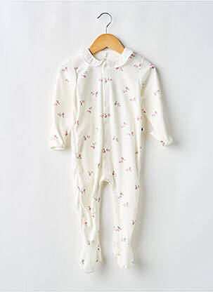 Pijama alb PETIT BATEAU fată