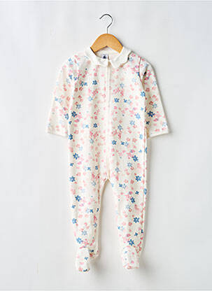 Pijama guler claudine bej PETIT BATEAU fată