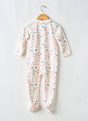 Pijama guler claudine bej PETIT BATEAU fată