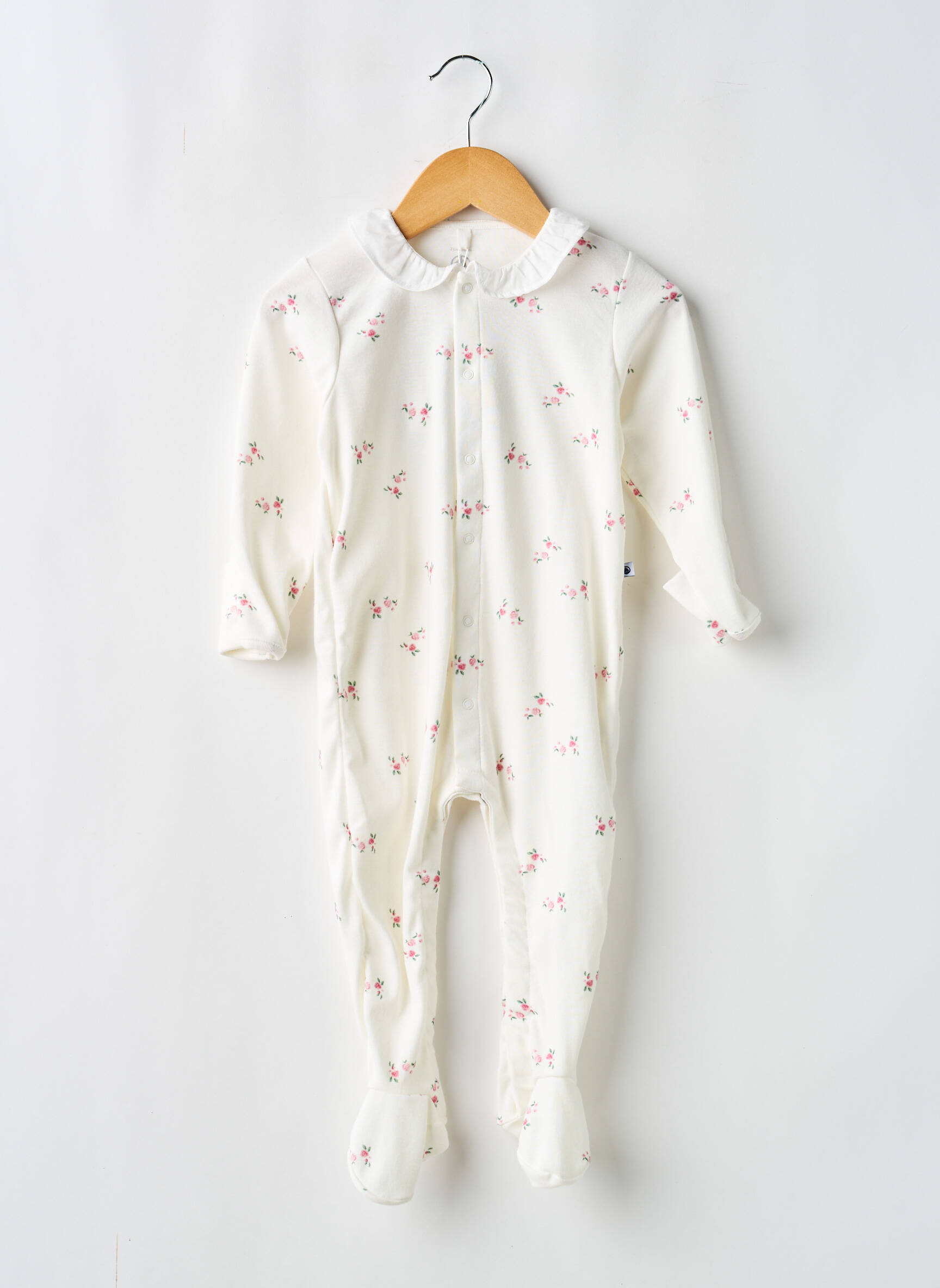 Pijama alb PETIT BATEAU fată