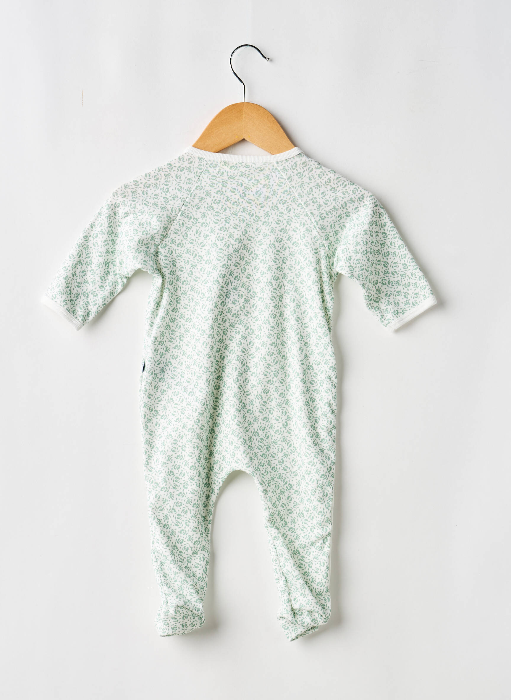 Pijama verde PETIT BATEAU fată
