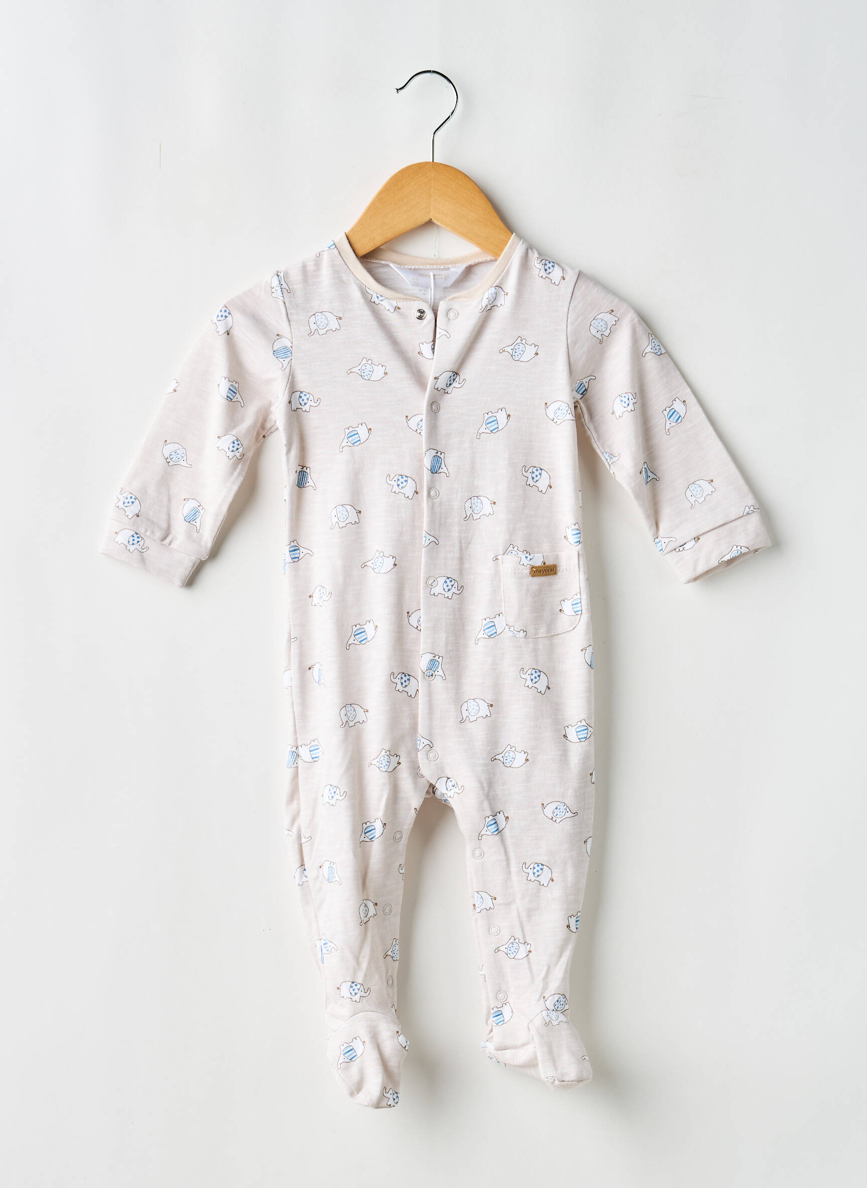 Pijama mâneci lungi bej MAYORAL copil