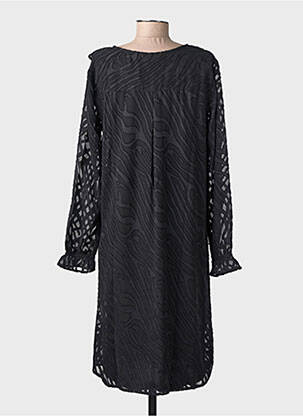 Rochie midi mâneci lungi mâneci lungi negru CREAM femeie