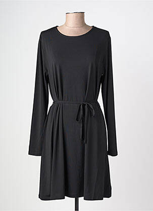 Rochie midi mâneci lungi mâneci lungi negru LOSAN femeie