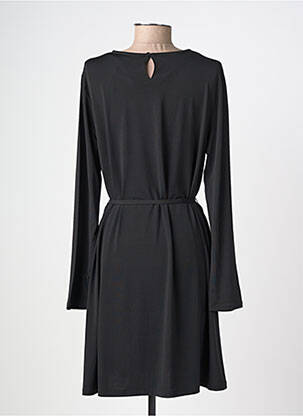 Rochie midi mâneci lungi mâneci lungi negru LOSAN femeie