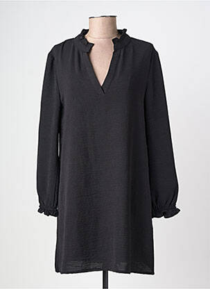 Rochie scurtă mâneci lungi mâneci lungi negru LOSAN femeie