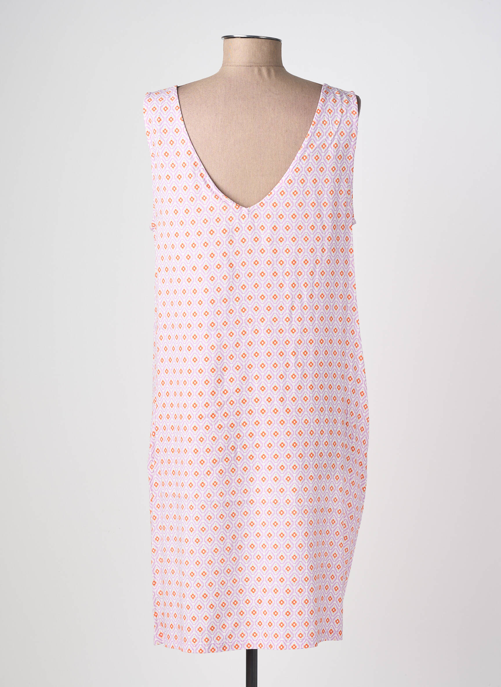 Rochie midi fără mâneci fără mâneci violet CREAM femeie