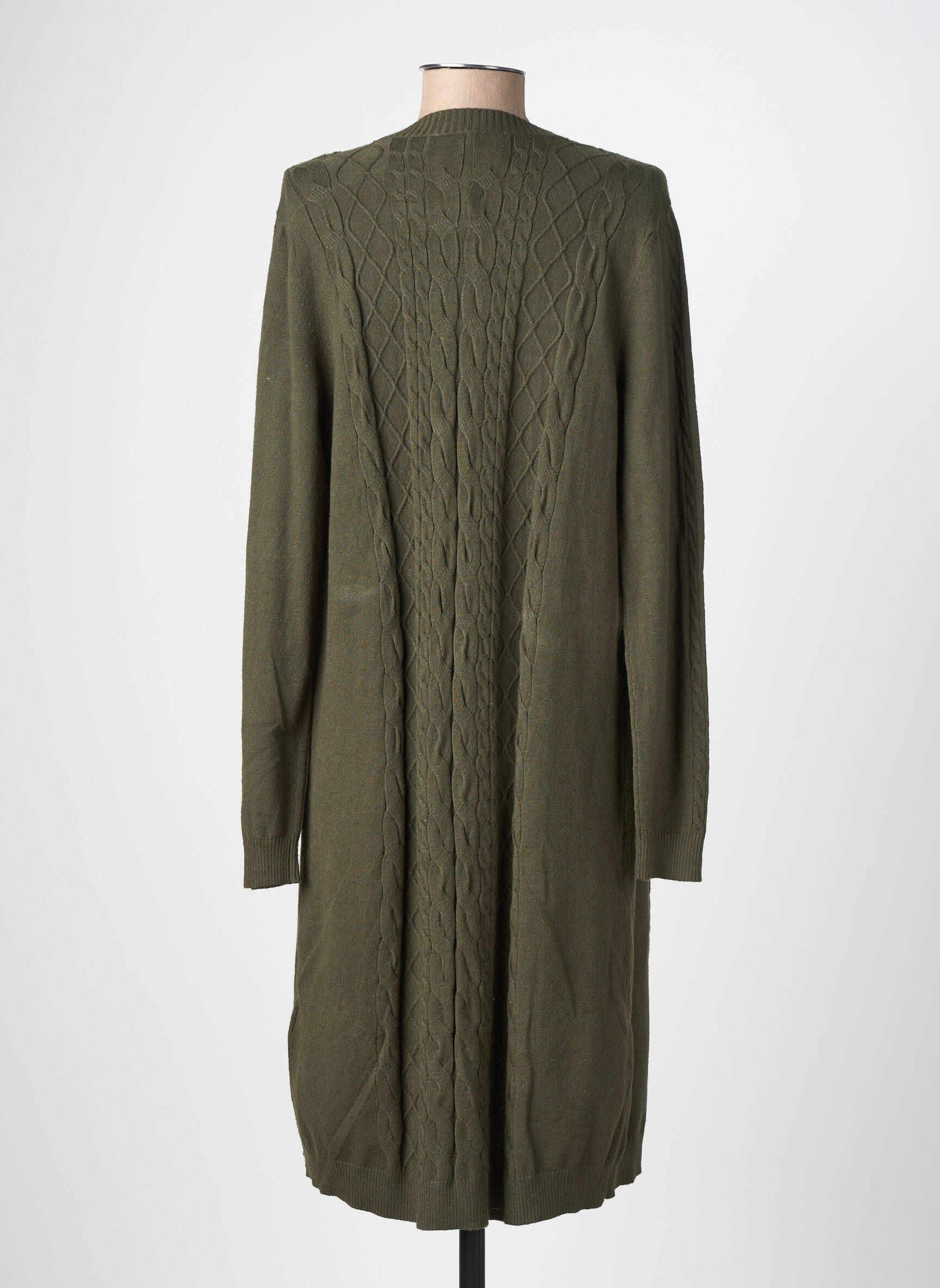 Vestă cu mâneci lungi mâneci lungi verde CREAM femeie