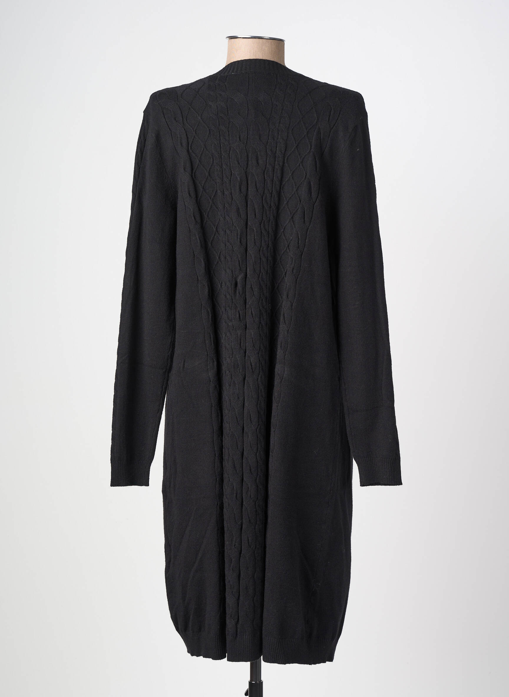 Vestă cu mâneci lungi mâneci lungi negru CREAM femeie