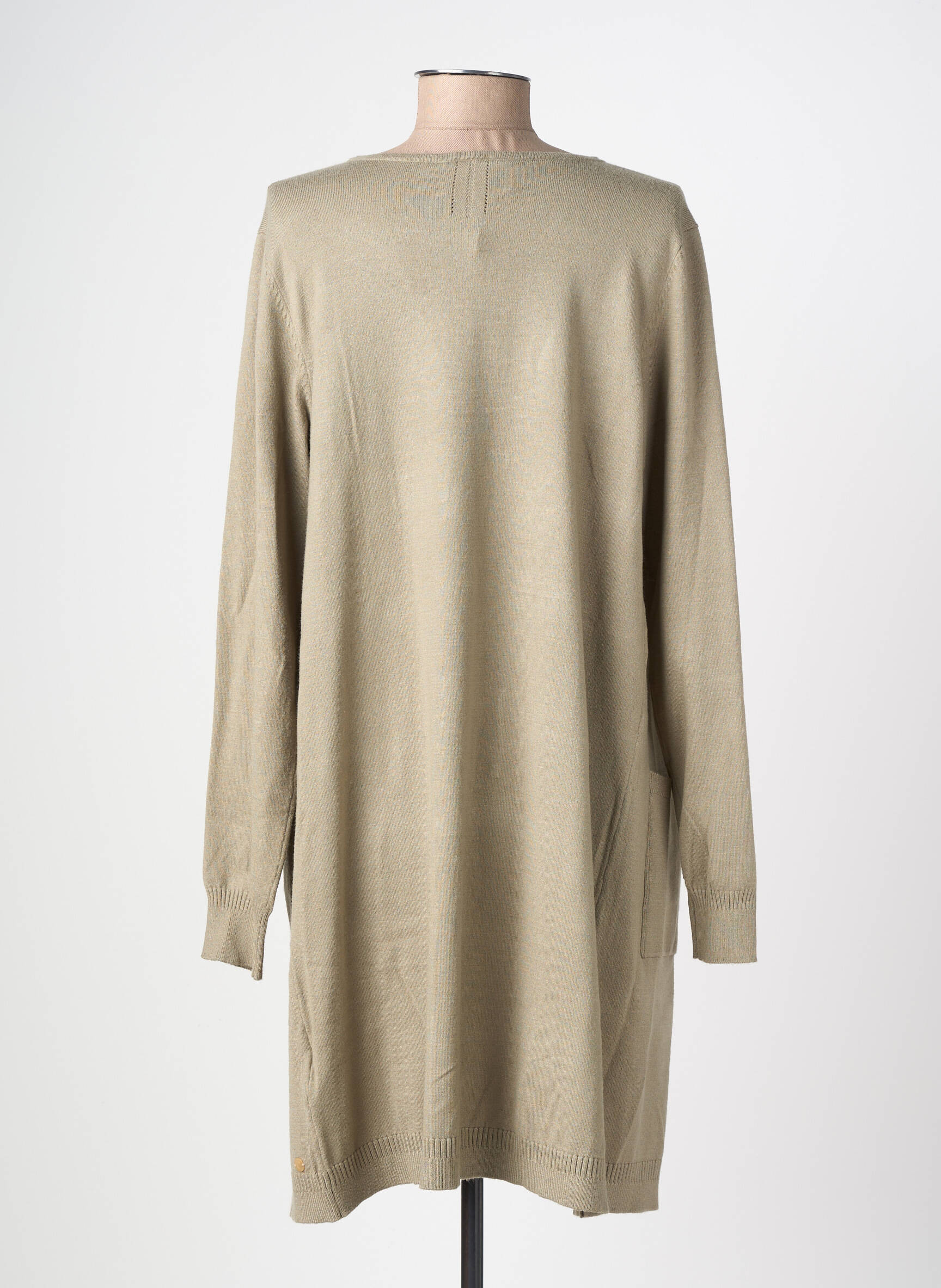 Vestă cu mâneci lungi mâneci lungi verde CREAM femeie