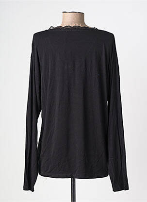 Top mâneci lungi mâneci lungi negru LOSAN femeie