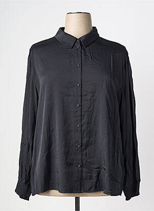 Cămașă croială fluidă mâneci lungi negru CREAM femeie