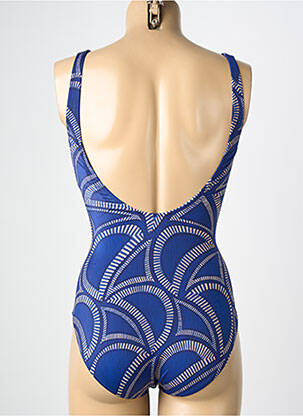 Costum de baie dintr-o singură piesă imprimeu fantezie top sutien modelat albastru CHARMLINE femeie