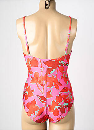 Costum de baie dintr-o singură piesă elasticitate top sutien modelat roz LIDEA femeie