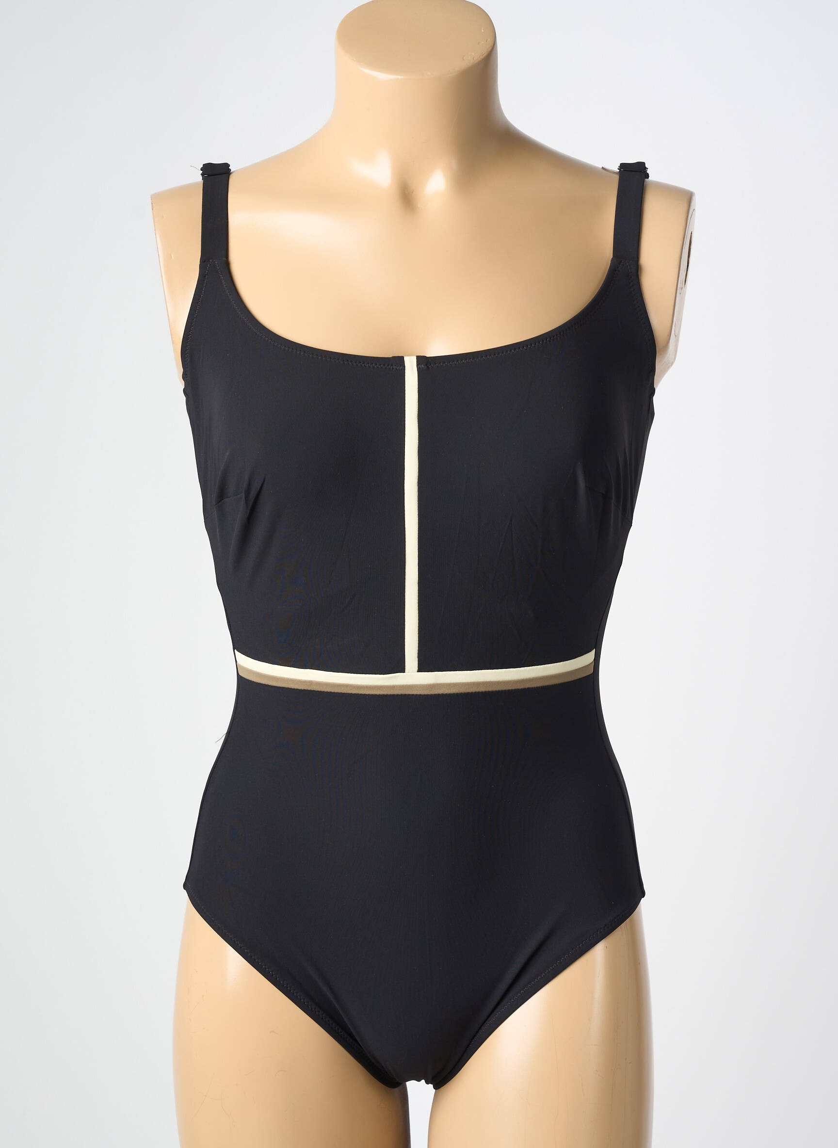 Costum de baie dintr-o singură piesă elasticitate negru MARYAN MEHLHORN femeie