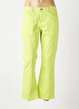 Blugi bootcut mărime normală mărime normală verde CREAM femeie