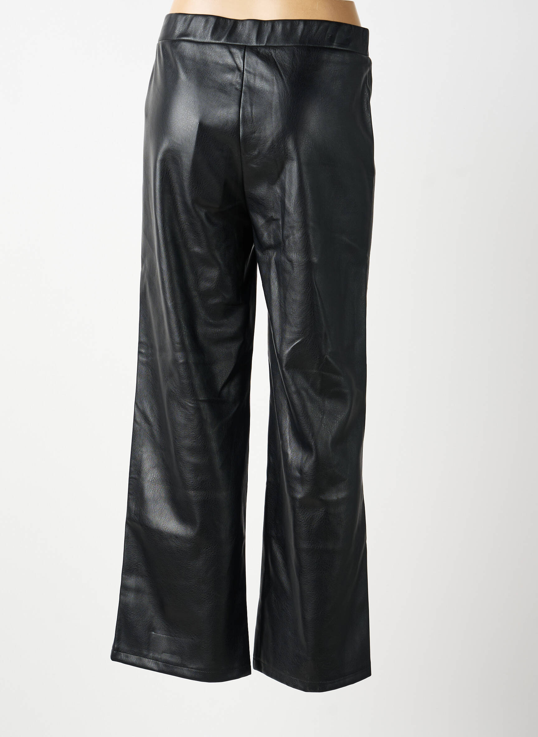 Pantalon larg mărime normală mărime normală negru CREAM femeie