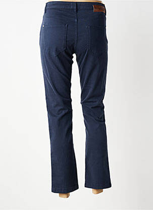 Pantalon slim țesătură poplin mărime normală albastru LOLA ESPELETA femeie