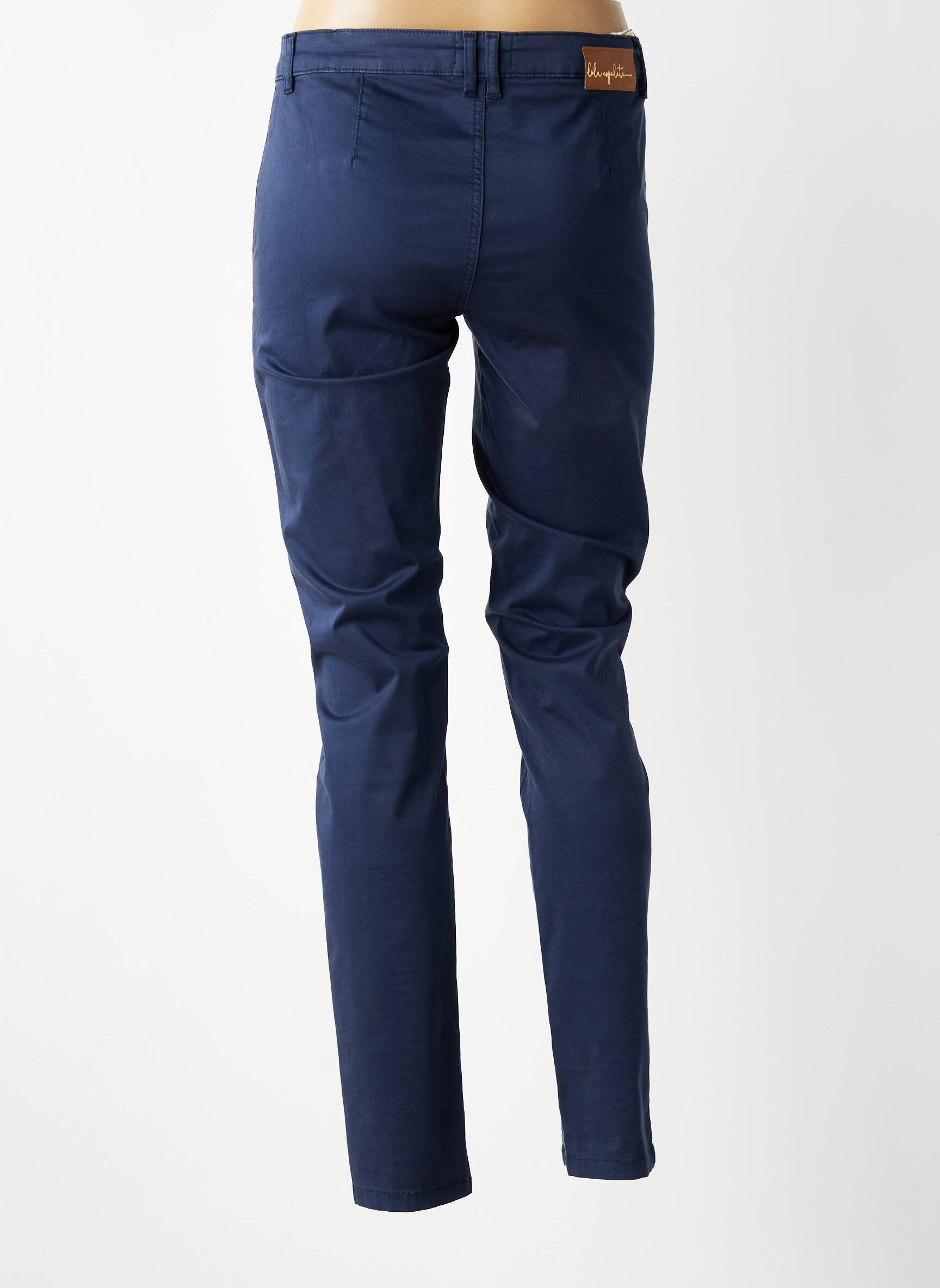Pantalon chino elasticitate mărime normală albastru LOLA ESPELETA femeie