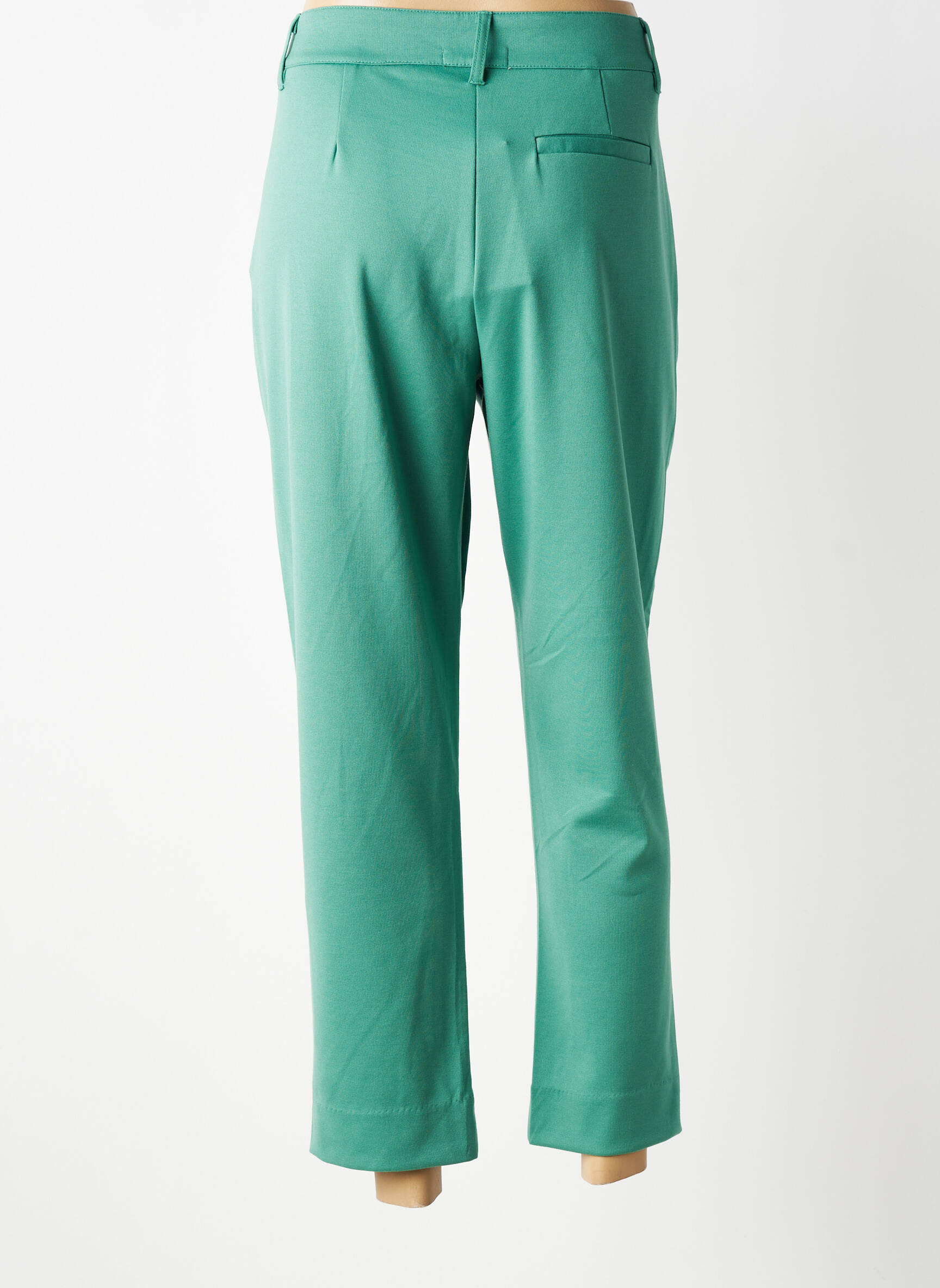 Pantalon slim elasticitate mărime normală verde SOAKED IN LUXURY femeie