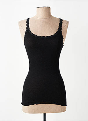 Top/caraco elasticitate negru VITTORIA femeie
