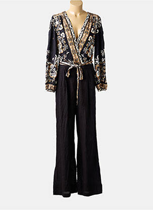 Salopetă-pantalon croială cambrată mâneci lungi negru TWINSET femeie