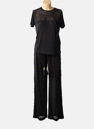 Pijama mâneci scurte negru TWINSET femeie