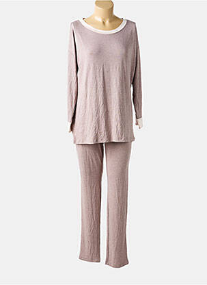 Pijama bază pantalon maro LORMAR femeie