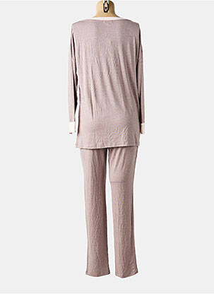 Pijama bază pantalon maro LORMAR femeie