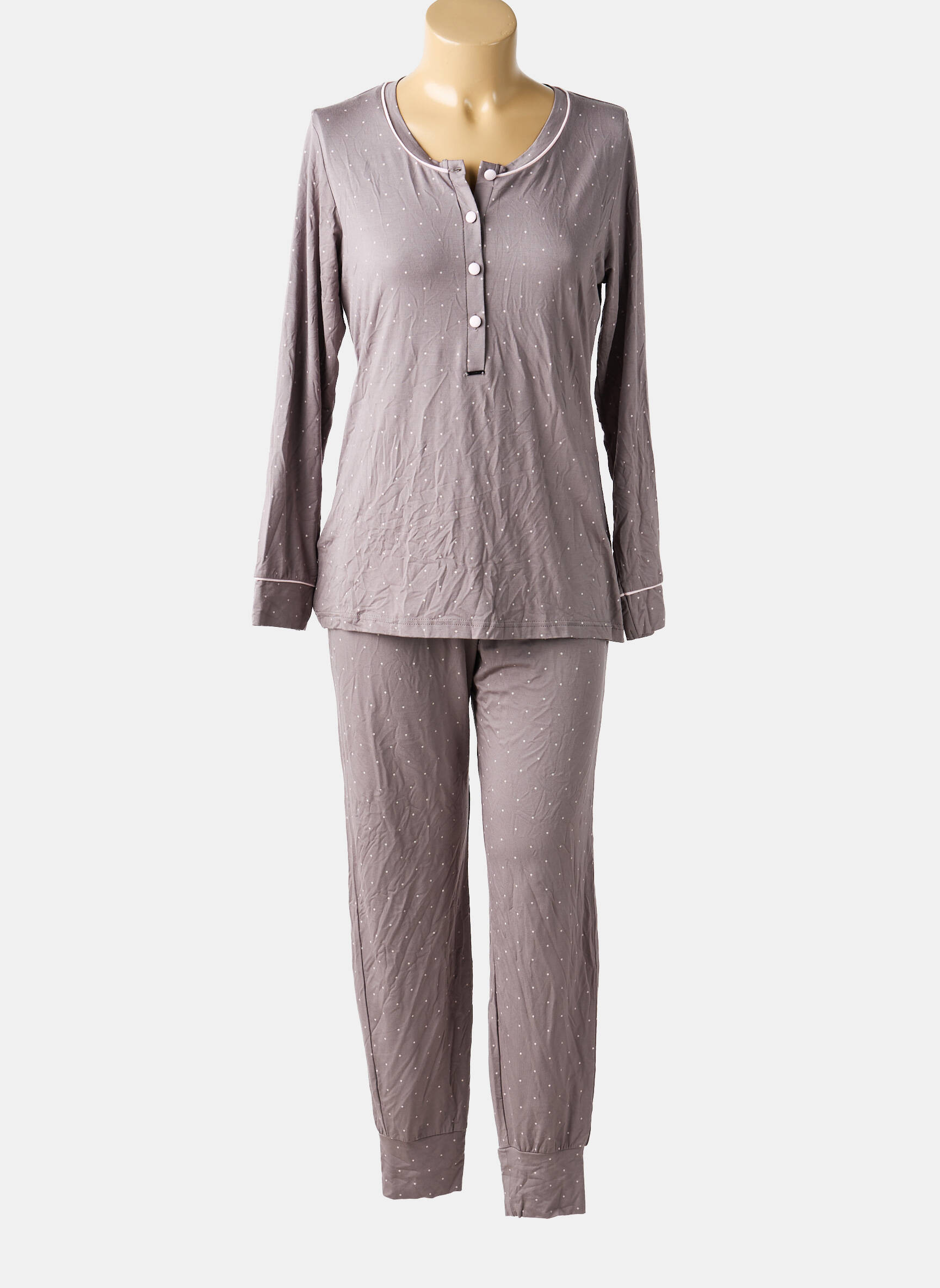 Pijama țesătură jerseu violet LORMAR femeie