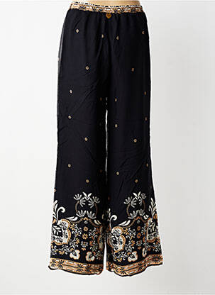 Pantalon drept țesătură crep mărime normală negru TWINSET femeie