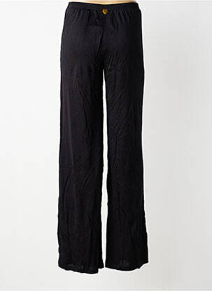 Pantalon drept talie elastică mărime normală negru TWINSET femeie