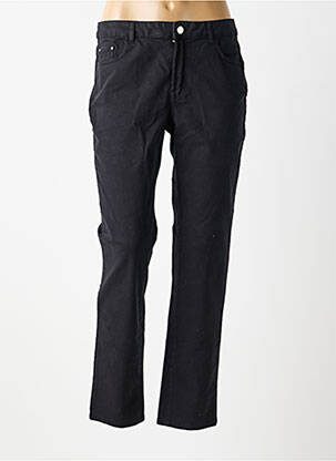 Pantalon slim țesătură poplin mărime normală negru ANANKE femeie