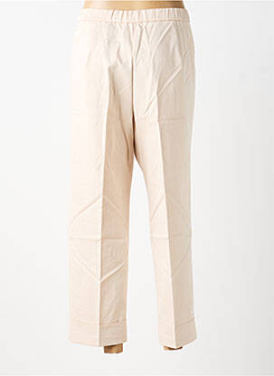 Pantalon 7/8 talie cu cleme mărime normală roz ELENA MIRO femeie