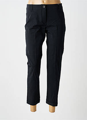 Pantalon 7/8 talie elastică mărime normală negru RAFFAELLO ROSSI femeie